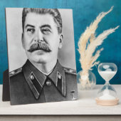 Joseph Stalin Fotograph Fotoplatte (Seite)