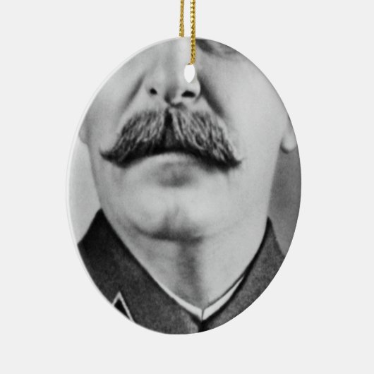 Joseph Stalin Fotograph Keramik Ornament (Rechts)