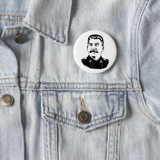 Joseph Stalin Portrait Button (Beispiel)