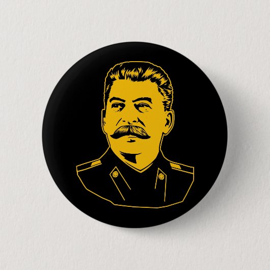 Joseph Stalin Portrait Button (Vorderseite)
