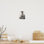 Joseph Stalin Portrait Poster (Küche)