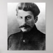 Joseph Stalin Portrait Poster (Vorne)