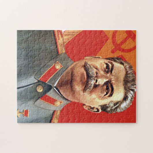 Joseph Stalin Portrait Puzzle (Horizontal)