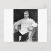 Joseph Stalin Postkarte (Vorderseite)