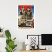 Joseph Stalin Soviet propaganda poster (Heimbüro)