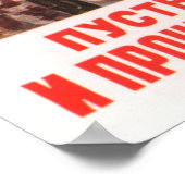 Joseph Stalin sowjetisches Propagandaposter Poster (Ecke)