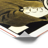 Joseph Stalin. Sowjetpropoganda-Poster Poster (Ecke)