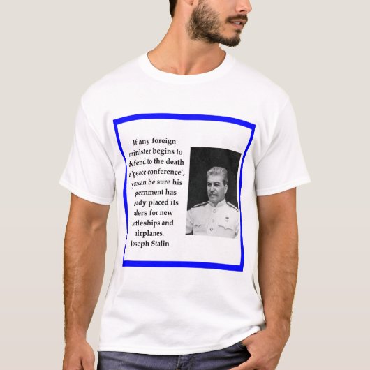 Joseph Stalin T-Shirt (Vorderseite)