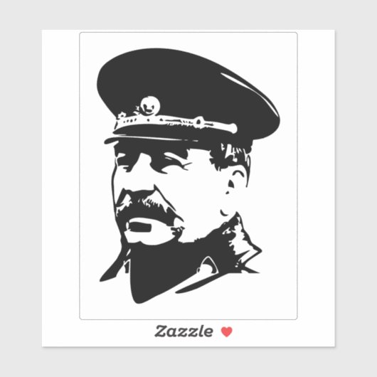 Joseph Stalin, USSR, CCCP, Soviet Union, Communism Aufkleber (Blatt)