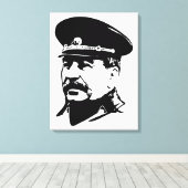 Joseph Stalin, USSR, CCCP, Soviet Union, Communism Leinwanddruck (Insitu (Holzboden))