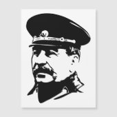 Joseph Stalin, USSR, CCCP, Soviet Union, Communism Magneteinladung (Vorderseite)