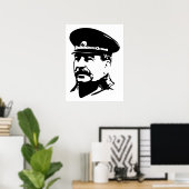 Joseph Stalin, USSR, CCCP, Soviet Union, Communism Poster (Heimbüro)
