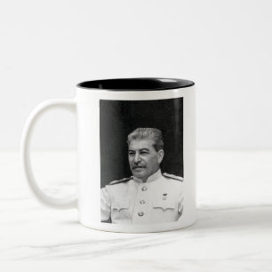 Joseph Stalin Zweifarbige Tasse
