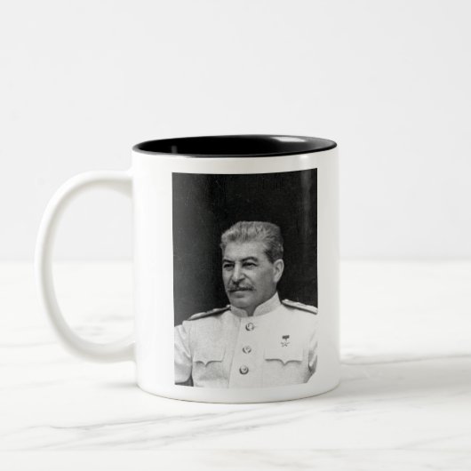 Joseph Stalin Zweifarbige Tasse (Links)