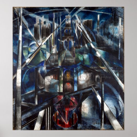 Joseph Stella Brooklyn Bridge Poster (Vorne)