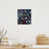 Joseph Stella Brooklyn Bridge Poster (Küche)