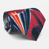 Joseph Stella - Old Brooklyn Bridge Krawatte (Gerollt)