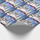 Joseph Stella painting, Blume Italien Geschenkpapier (Ecke)