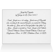 Joseph the Carpenter (Innenansicht Horizontal (Oben))