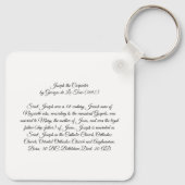 Joseph the Carpenter Schlüsselanhänger (Rückseite)