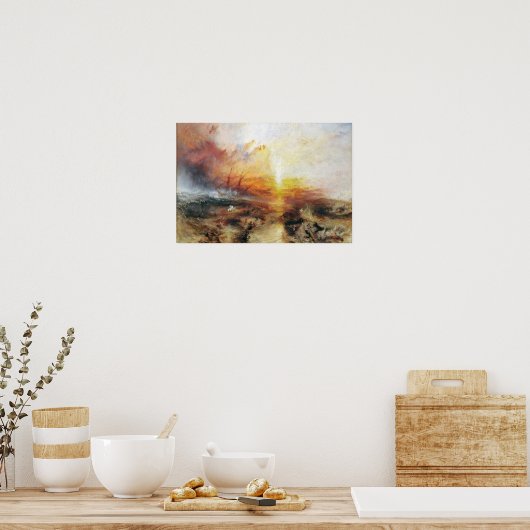 Joseph Turner Art Poster (Küche)