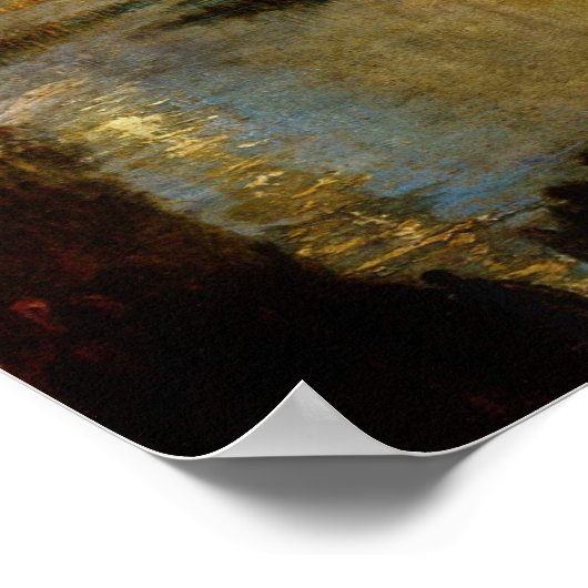 Joseph Turner Art Poster (Ecke)