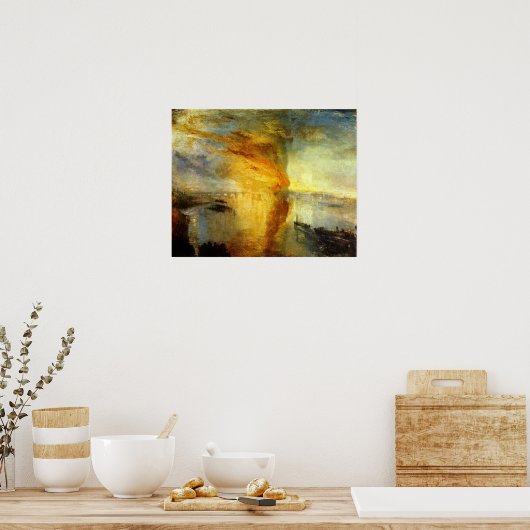 Joseph Turner Art Poster (Küche)