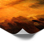 Joseph Turner Art Poster (Ecke)