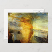 Joseph Turner Art Postkarte (Vorne/Hinten)