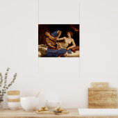 Joseph und die Ehefrau Potiphar, c.1649 Poster (Küche)