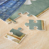 Joseph und Mary mit Jesus Puzzle (Seite)