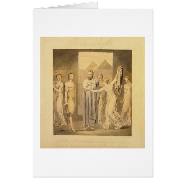 Joseph und Potiphars Ehefrau, 1803-05 (Stift u. (Vorne)