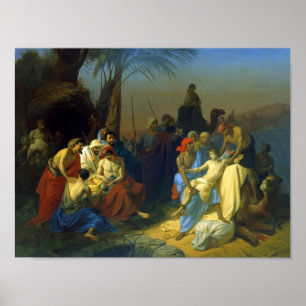 Joseph verkaufte durch seine Brüder (GEN-37:18 - Poster