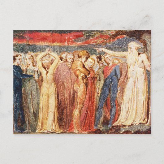 Joseph von Arimathea predigen Postkarte (Vorderseite)