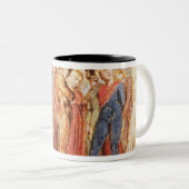 Joseph von Arimathea Predigen Zweifarbige Tasse (VorderseiteRechts)