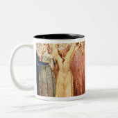 Joseph von Arimathea Predigen Zweifarbige Tasse (Links)