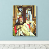 Joseph von Arimathea unterstützt den Toten Christu Leinwanddruck (Insitu (Holzboden))