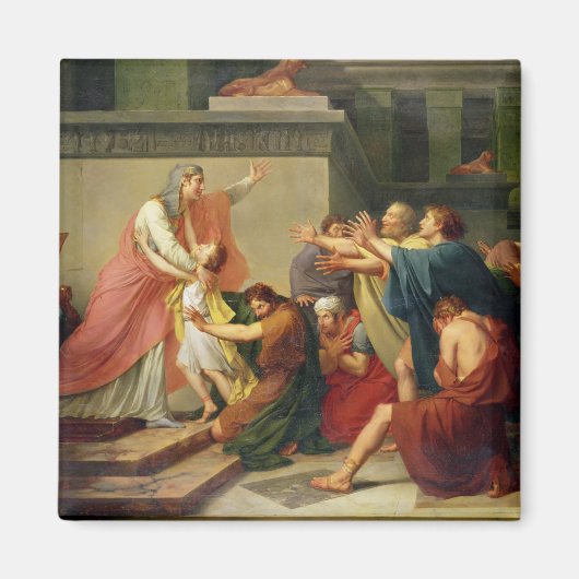 Joseph von seinen Brüdern anerkannt Magnet (Vorne)