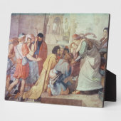 Joseph wird von seinen Brüdern anerkannt Fotoplatte (Seite)