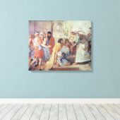 Joseph wird von seinen Brüdern anerkannt Leinwanddruck (Insitu (Holzboden))