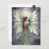 Josephina Fairy Fantasy Kunst, Dichtung und Musik Postkarte (Vorne/Hinten)