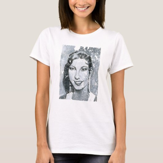 Josephine Bäcker-Porträt durch Vanessa Daou T-Shirt (Vorderseite)