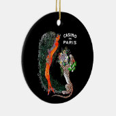 Josephine Baker Cheetah Jazz Age Keramik Ornament (Rechts)