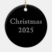 Josephine Baker Cheetah Jazz Age Keramik Ornament (Hinten)