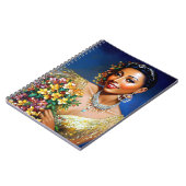 Josephine Baker Floral Art Notizblock (Linke Seite)