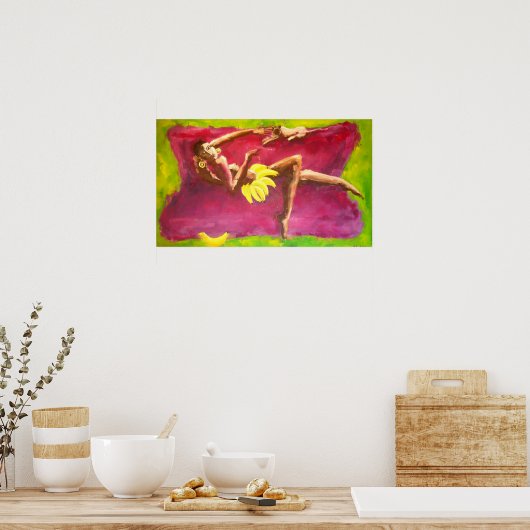 Josephine Baker Poster (Küche)