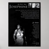 Josephine Baker Poster (Vorne)