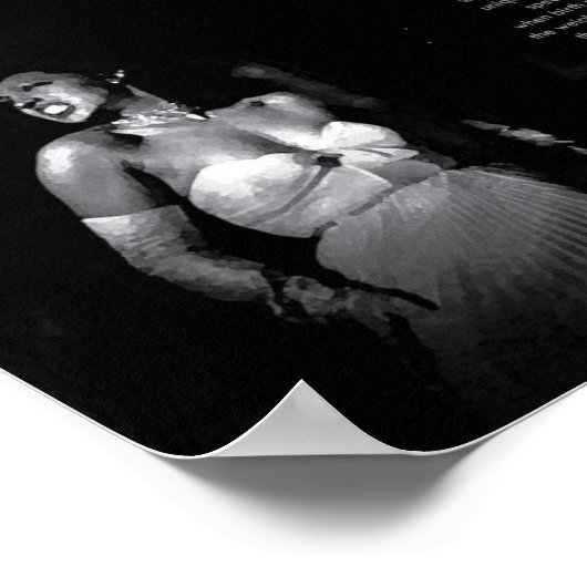 Josephine Baker Poster (Ecke)