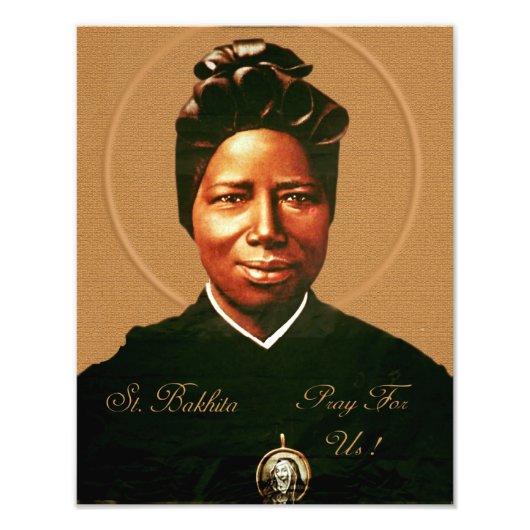 Josephine Bakhita. Fotodruck (Vorne)