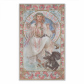 Josephine Crane Bradley als Lavia von Alphonse Muc Aufkleber (Vorderseite)